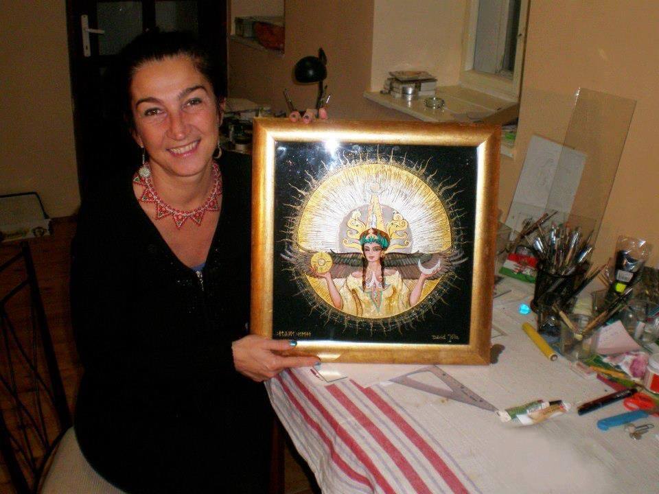 Dávid Júlia festőművész