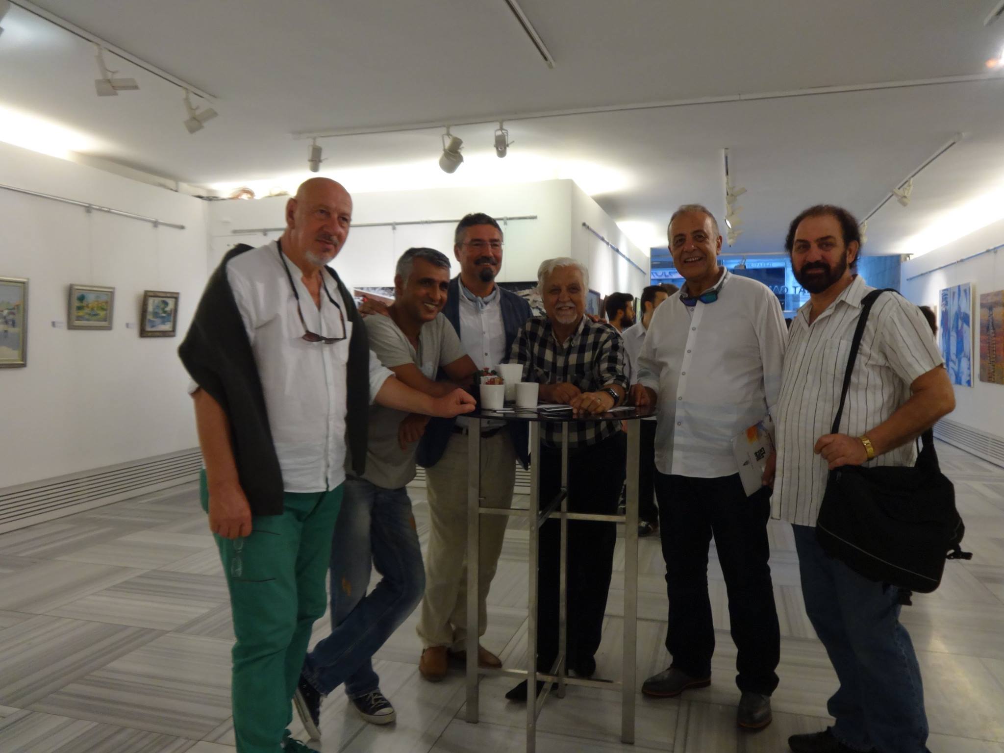 Társas kiállítás Isztambulban a Beyoglu Városháza Galériában