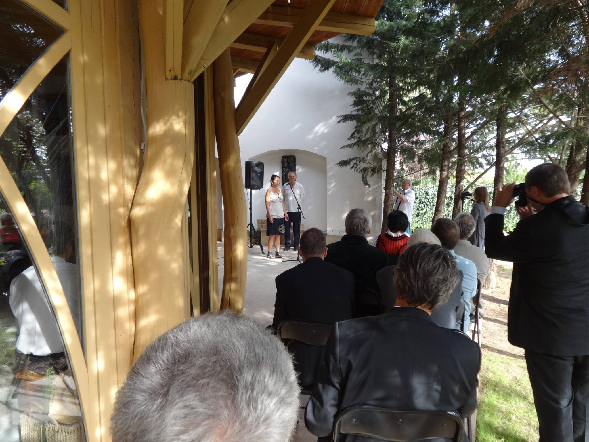 Ex Libris díj átvétele Budapesten